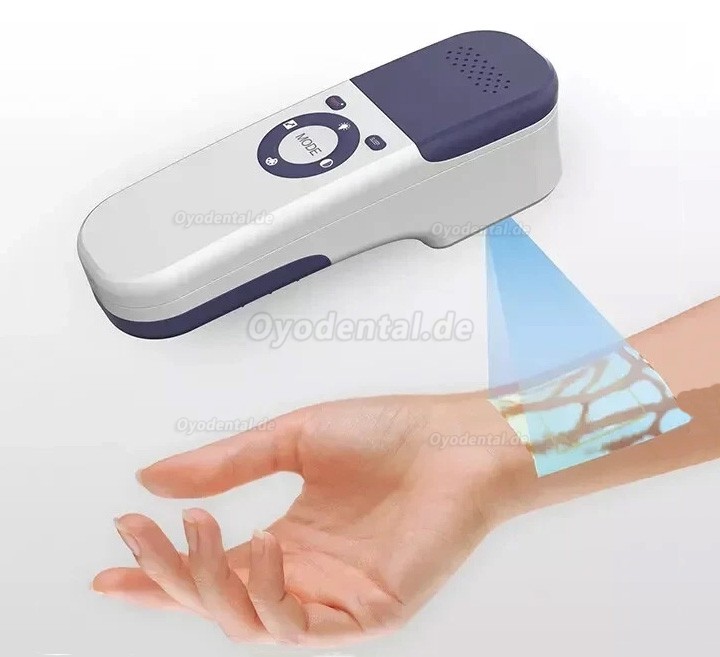 QV-500 Tragbarer Venenfinder Handger&auml;t Infrarot Venenfinder f&uuml;r Pflegepersonal